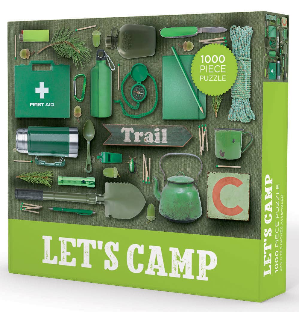 Jigsaw Puzzle; Let's Camp (1,000 Pieces)