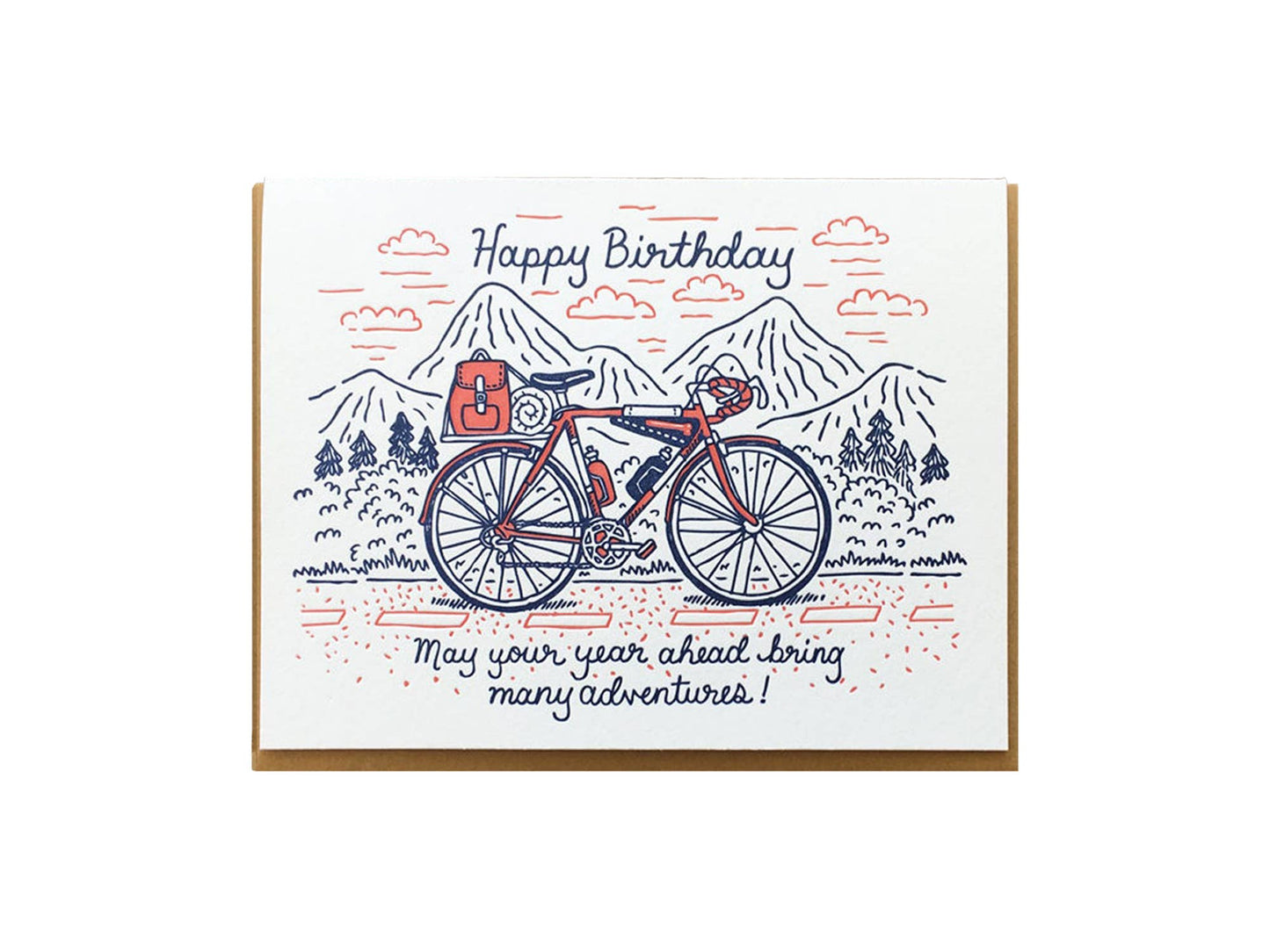 Birthday Card; Bicycle