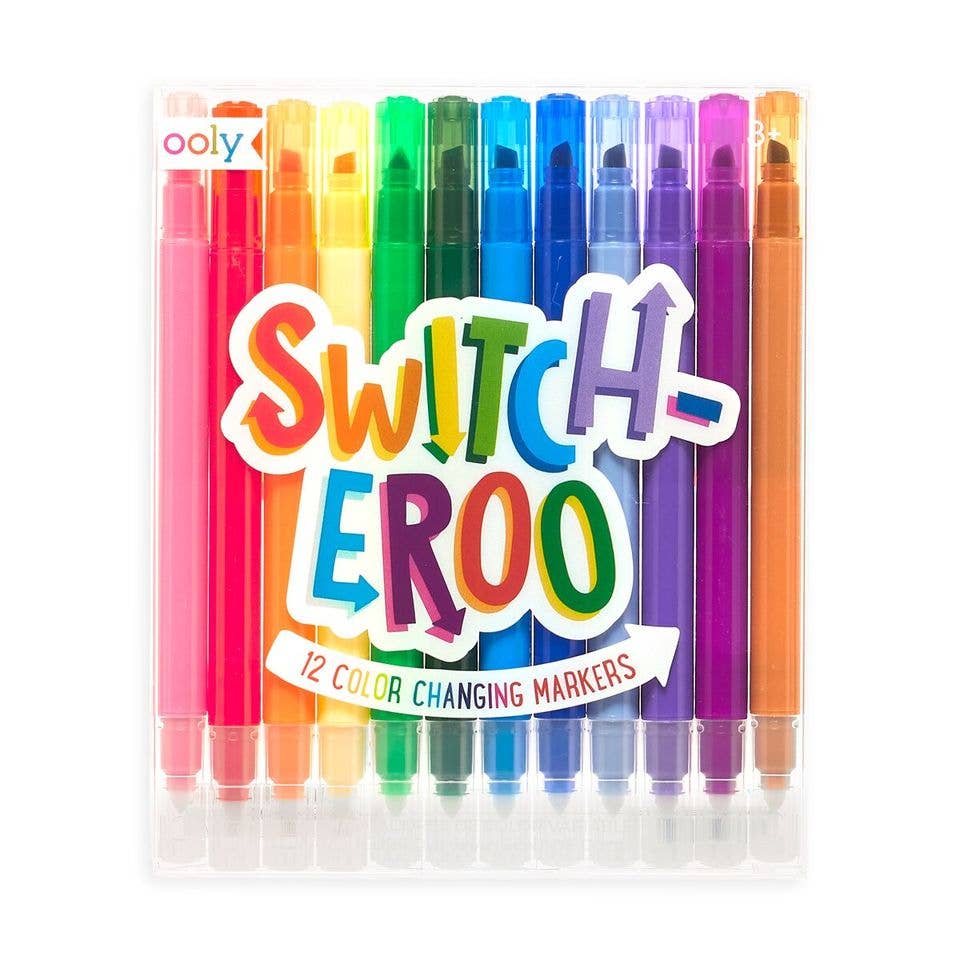 Ooly Switch-eroo! Color-Changing Markers (Set of 12)