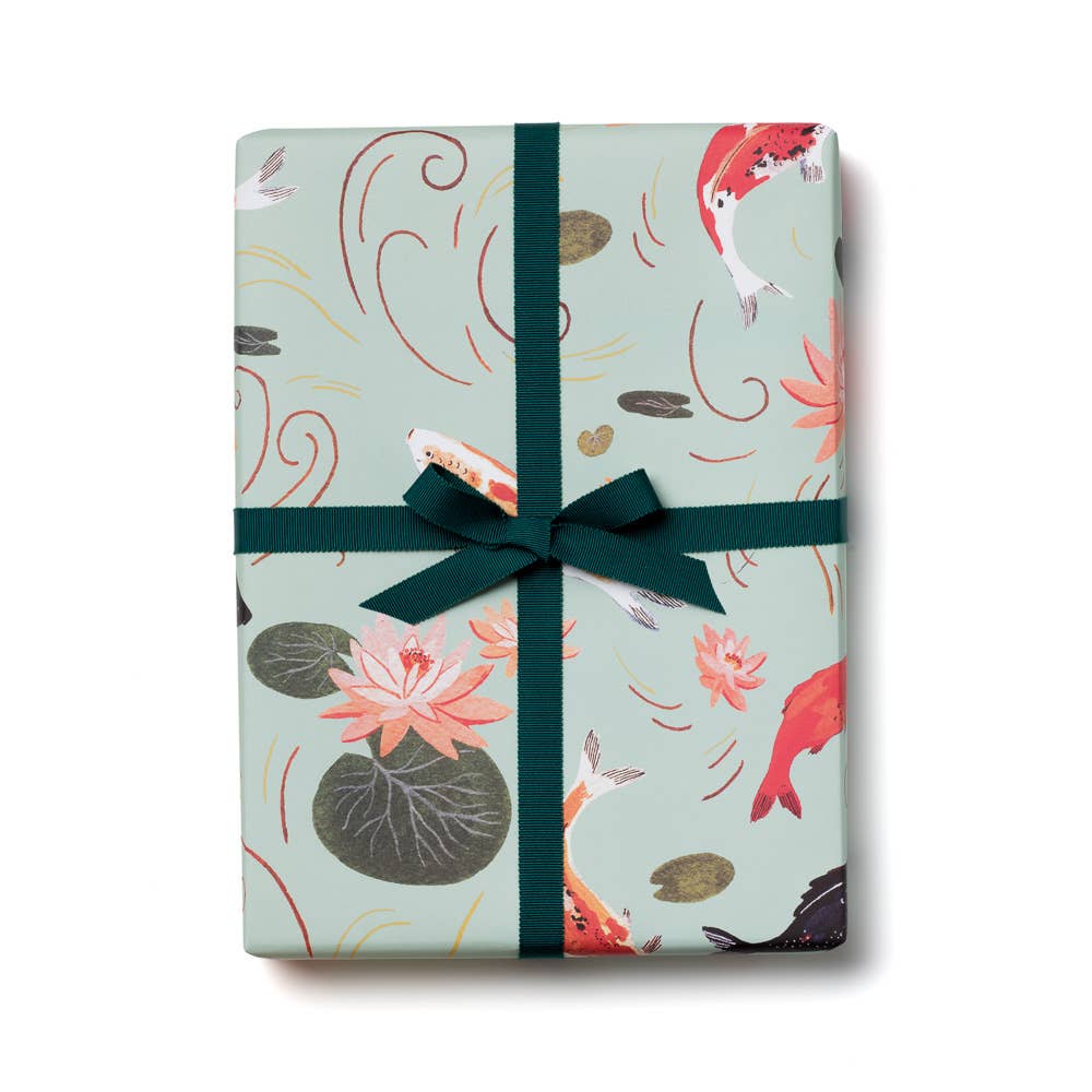Wrapping Paper Rolls; Koi Fish