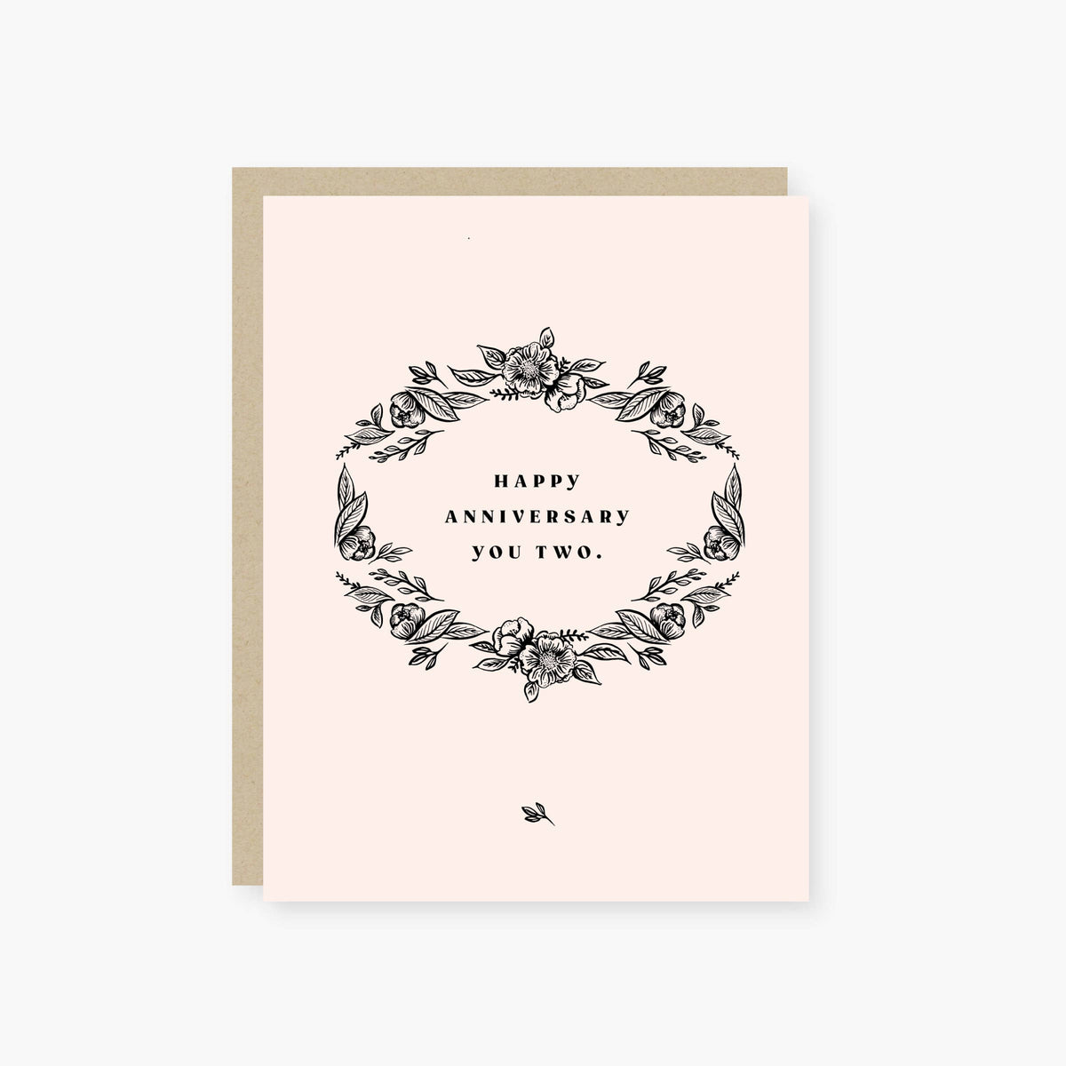 Anniversary Card; Vintage Floral | 2021 Co.