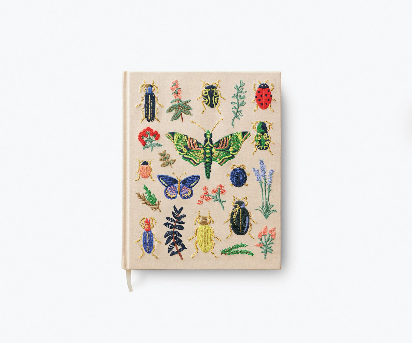 Rifle Paper Co. Sketchbook; Curio (Embroidered Fabric Cover)