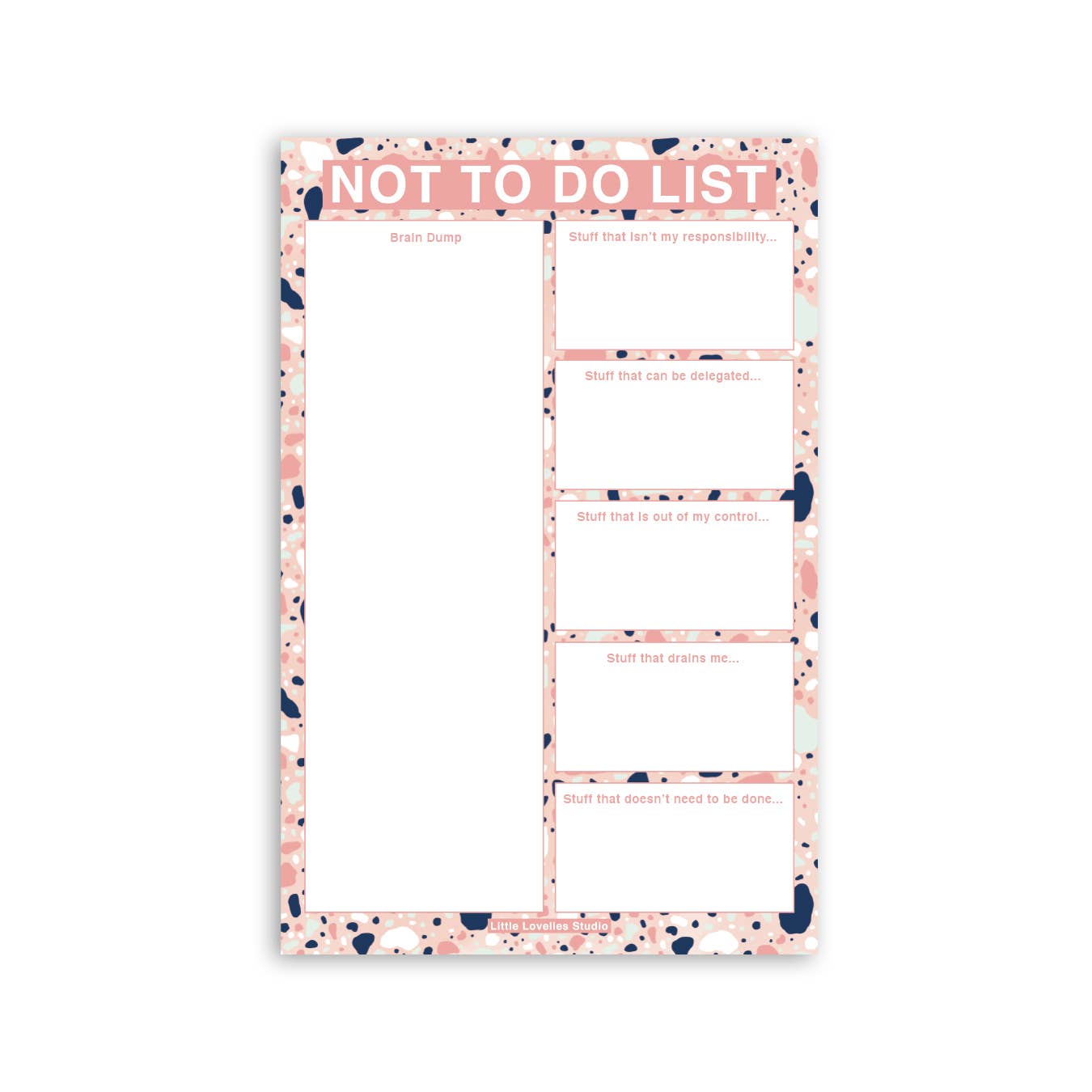 Not To Do List Notepad (50pgs)