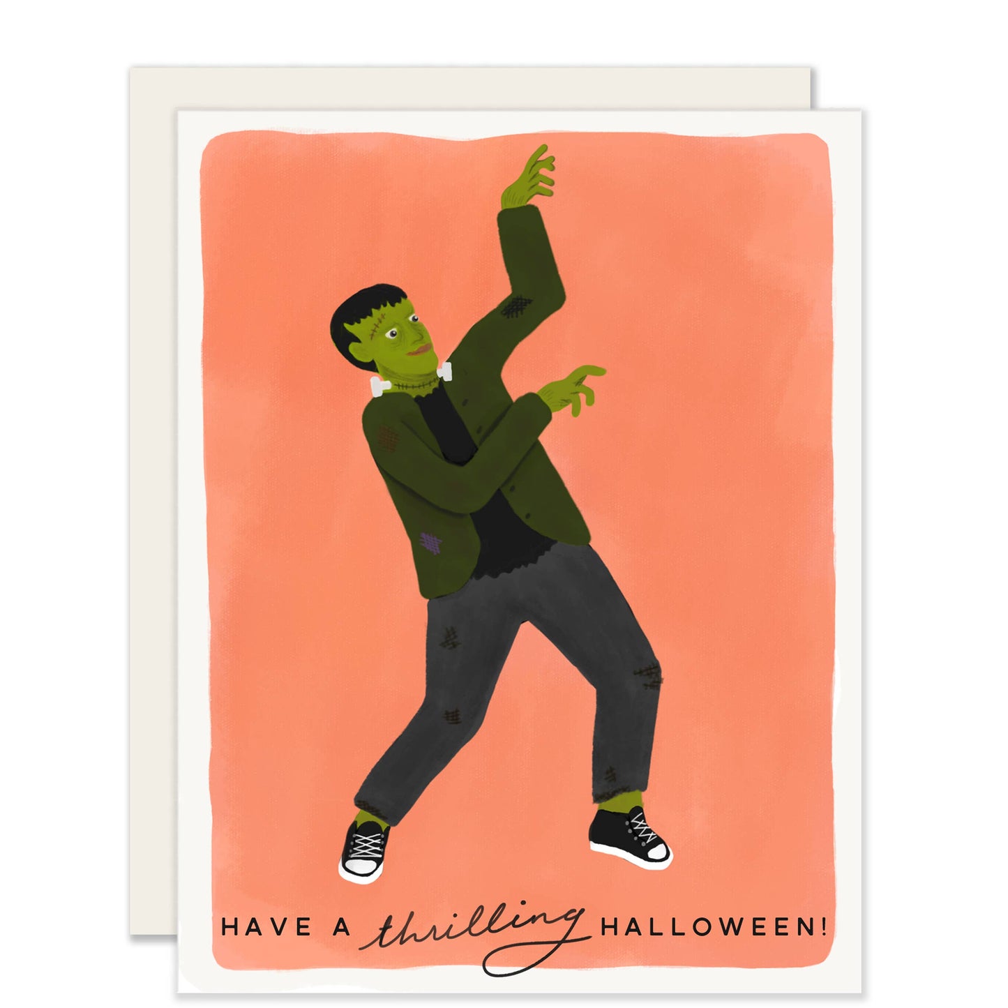 Halloween Card; Thrilling Halloween