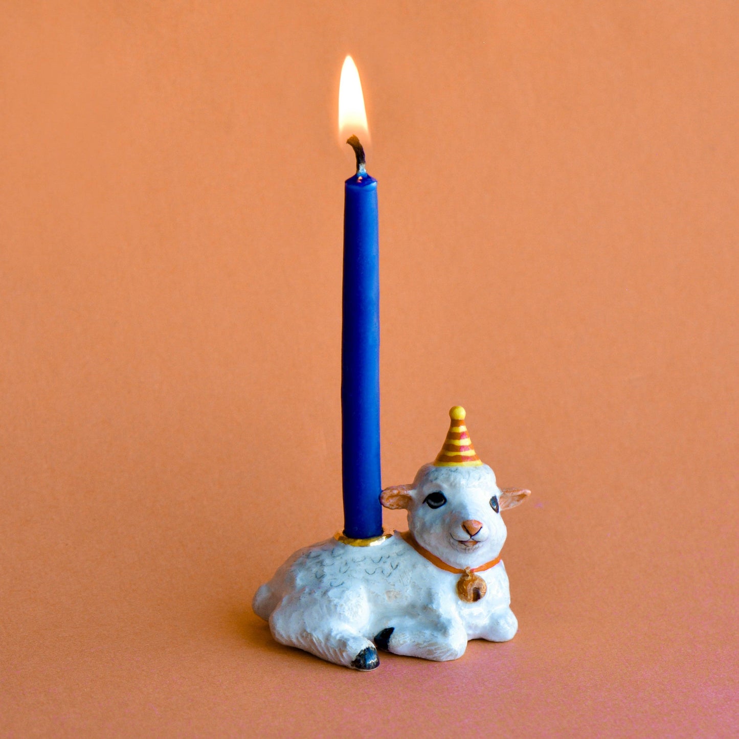 Camp Hollow Cake Topper; Year of the Goat (Hand-Painted Porcelain)