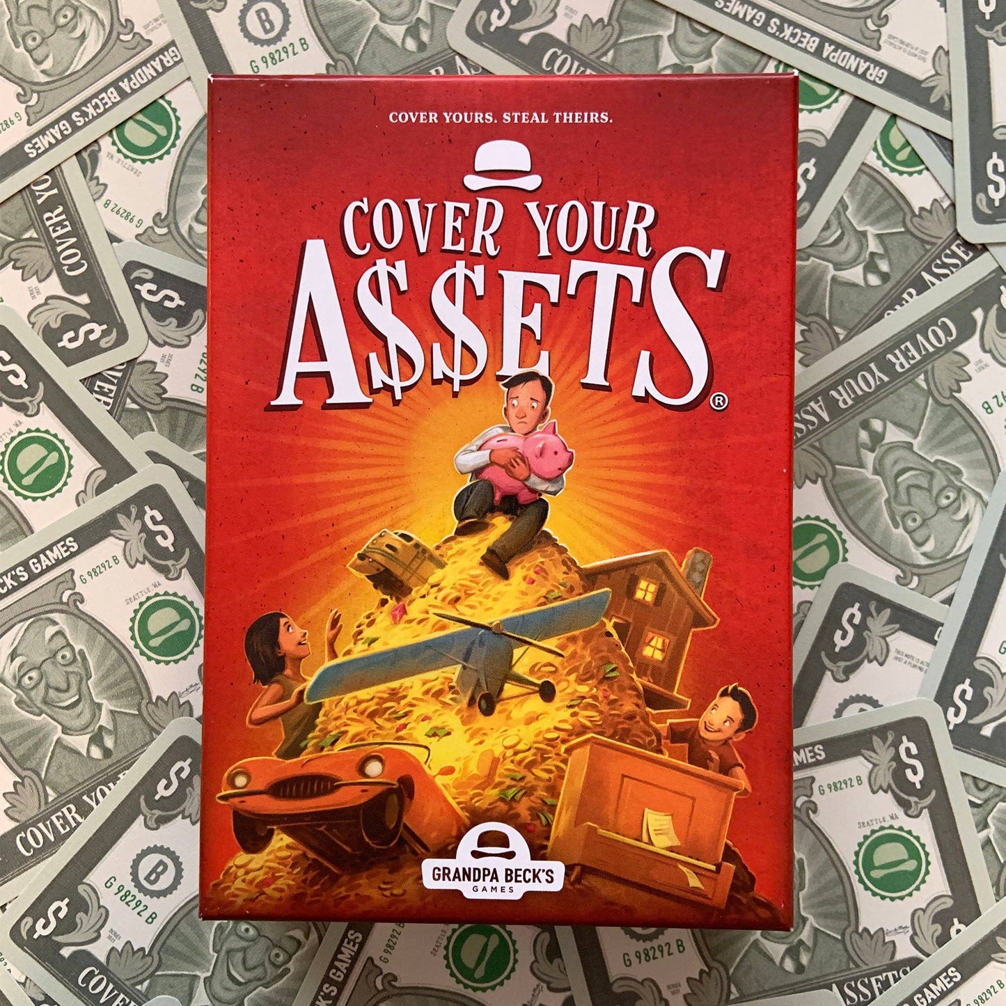 Card Game; Cover Your Assets® By Grandpa Beck's Games