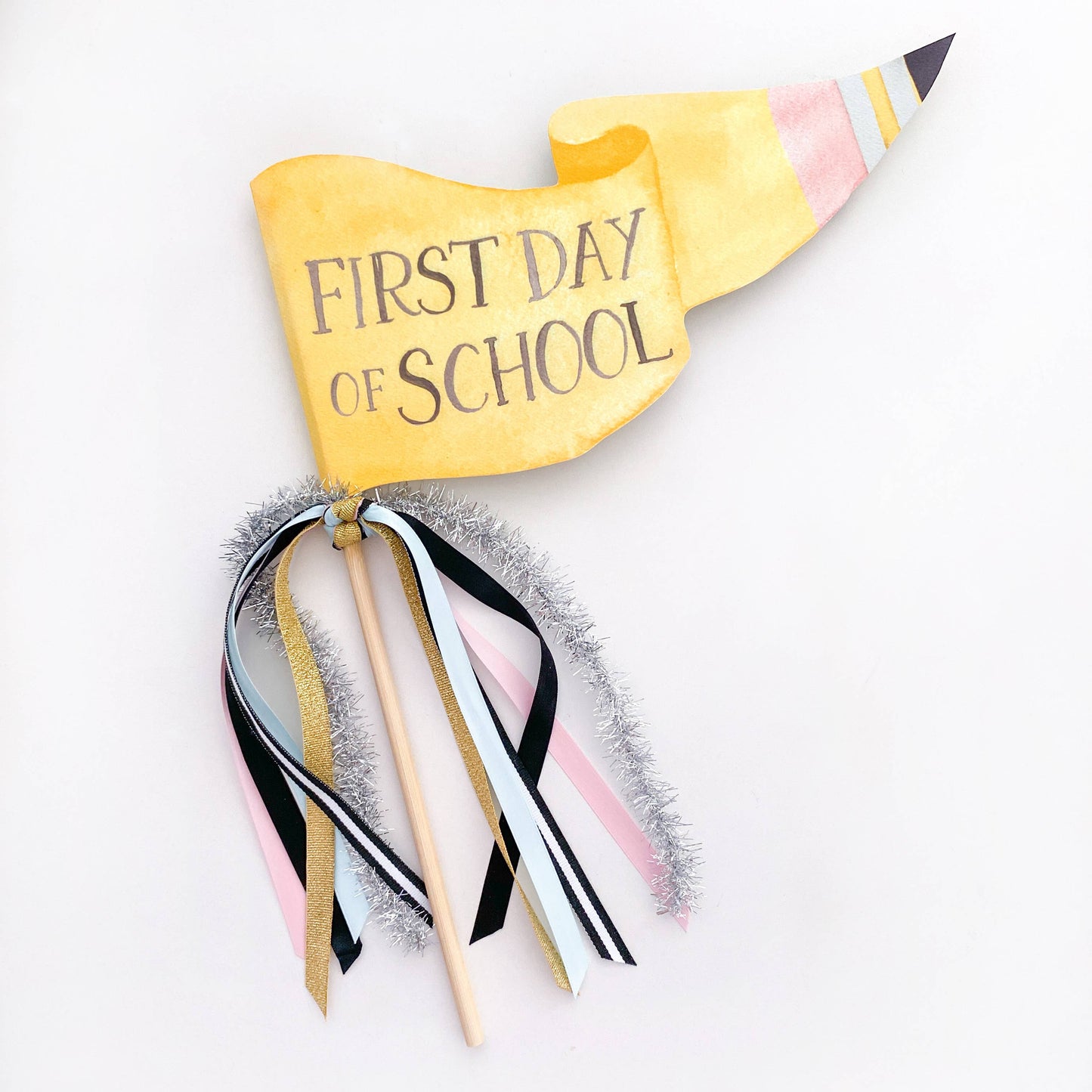 Party Pennant; First Day of School (Back to School)