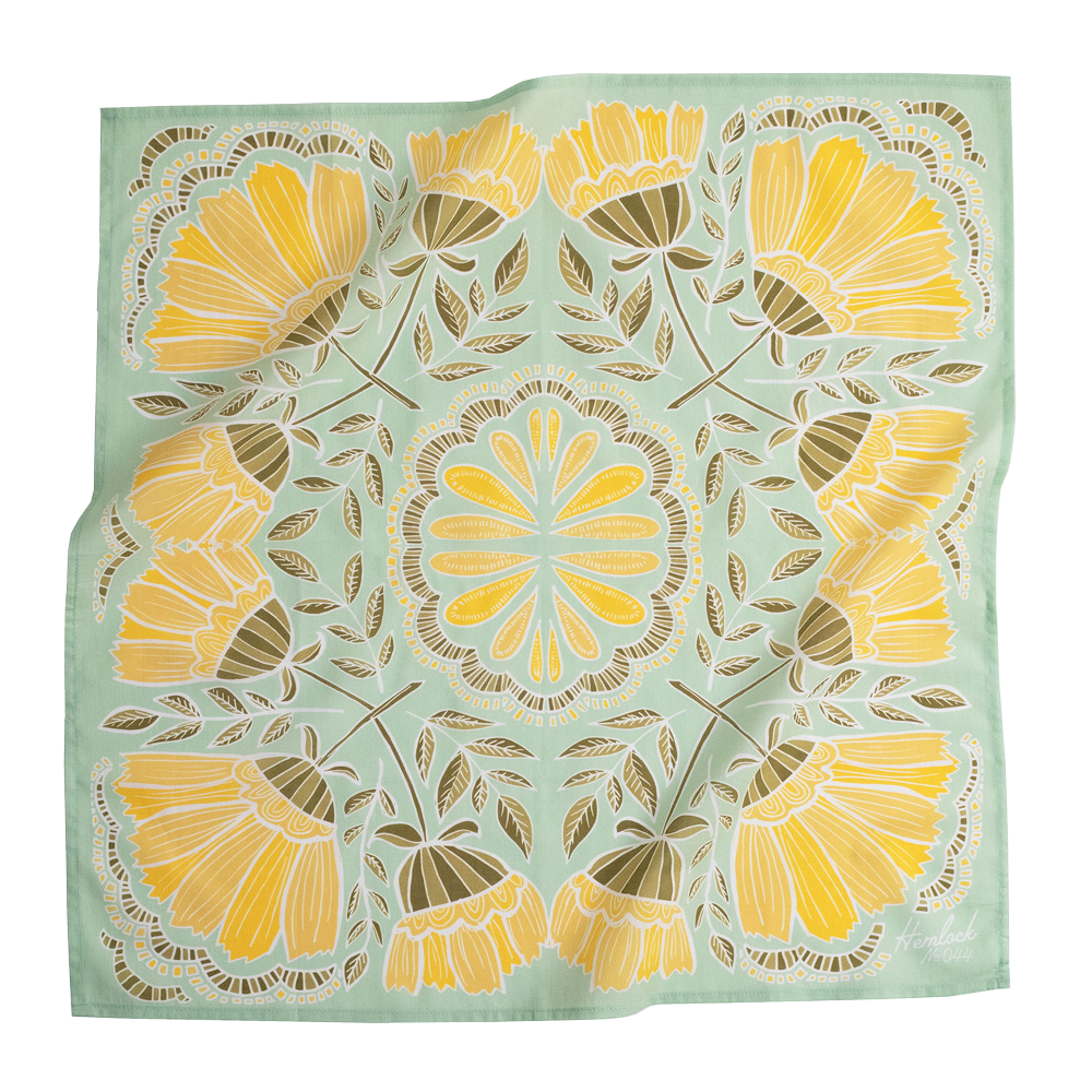 Bandana; No. 044 Hazel (100% Premium Cotton)