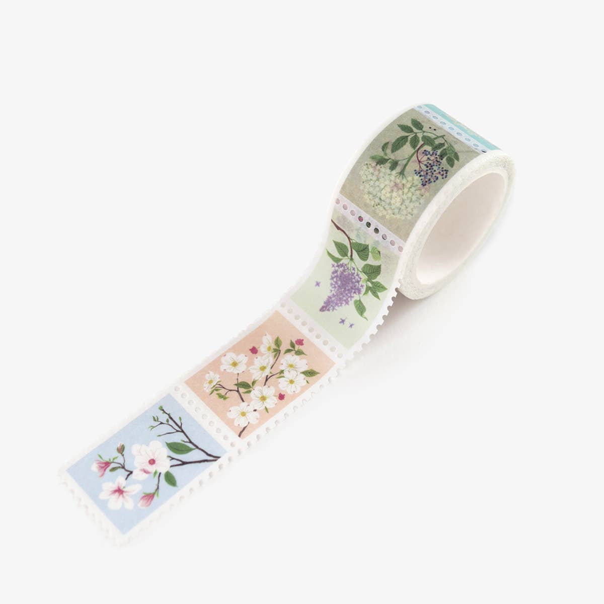 Washi Tape; Trees (Perforated)