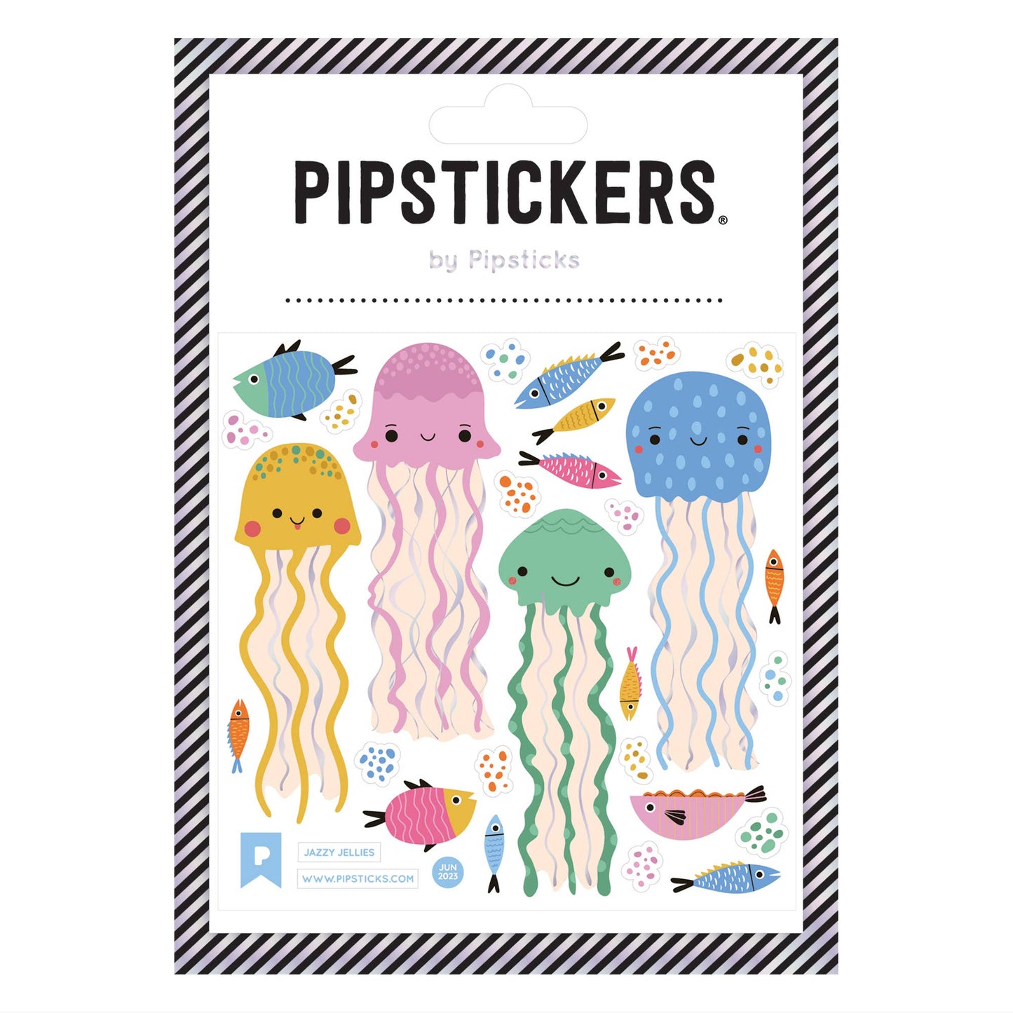 Pipsticks Sticker Sheet; Jazzy Jellies