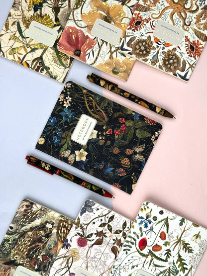Notebook; Forest Flowers