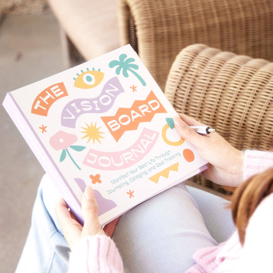 Guided Journal; The Vision Board Journal