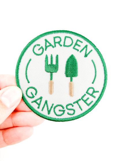 Iron-On Patch; Garden Gangster | Field Trip Threads