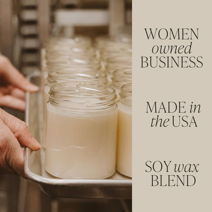 Soy Candle; Not A Day Over Fabulous 9oz (Gold Foil, 40+hrs Burn Time) By Sweet Water Decor