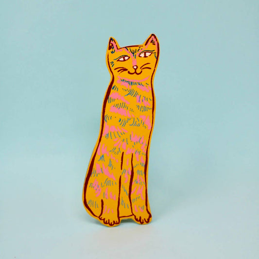 Leather Bookmark; Cat Tails | Ark Colour Design