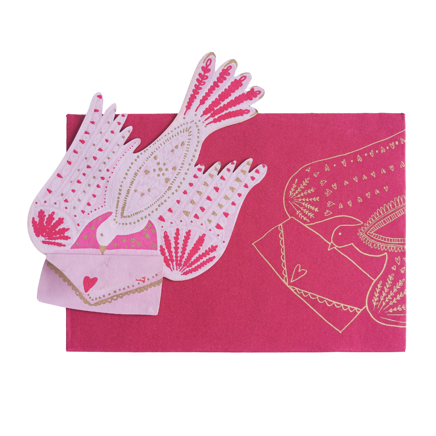 Greeting Card; Love Letter Bird