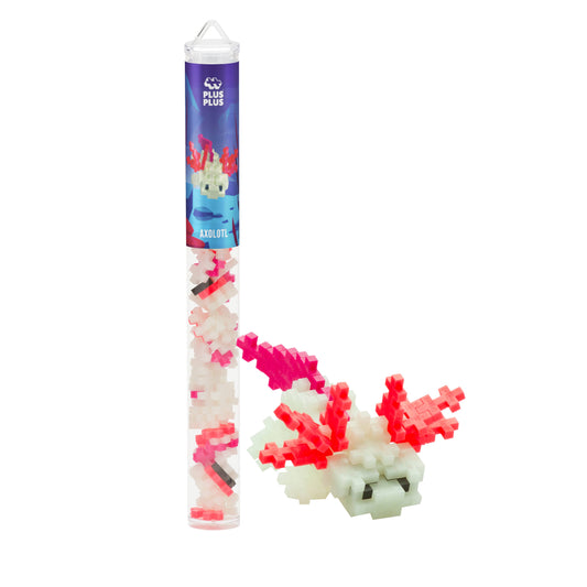 Interlocking Blocks; Axolotl (With Travel Tube)