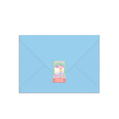 Birthday Card; Confetti Birthday Cake (Greeting Card Puzzle)