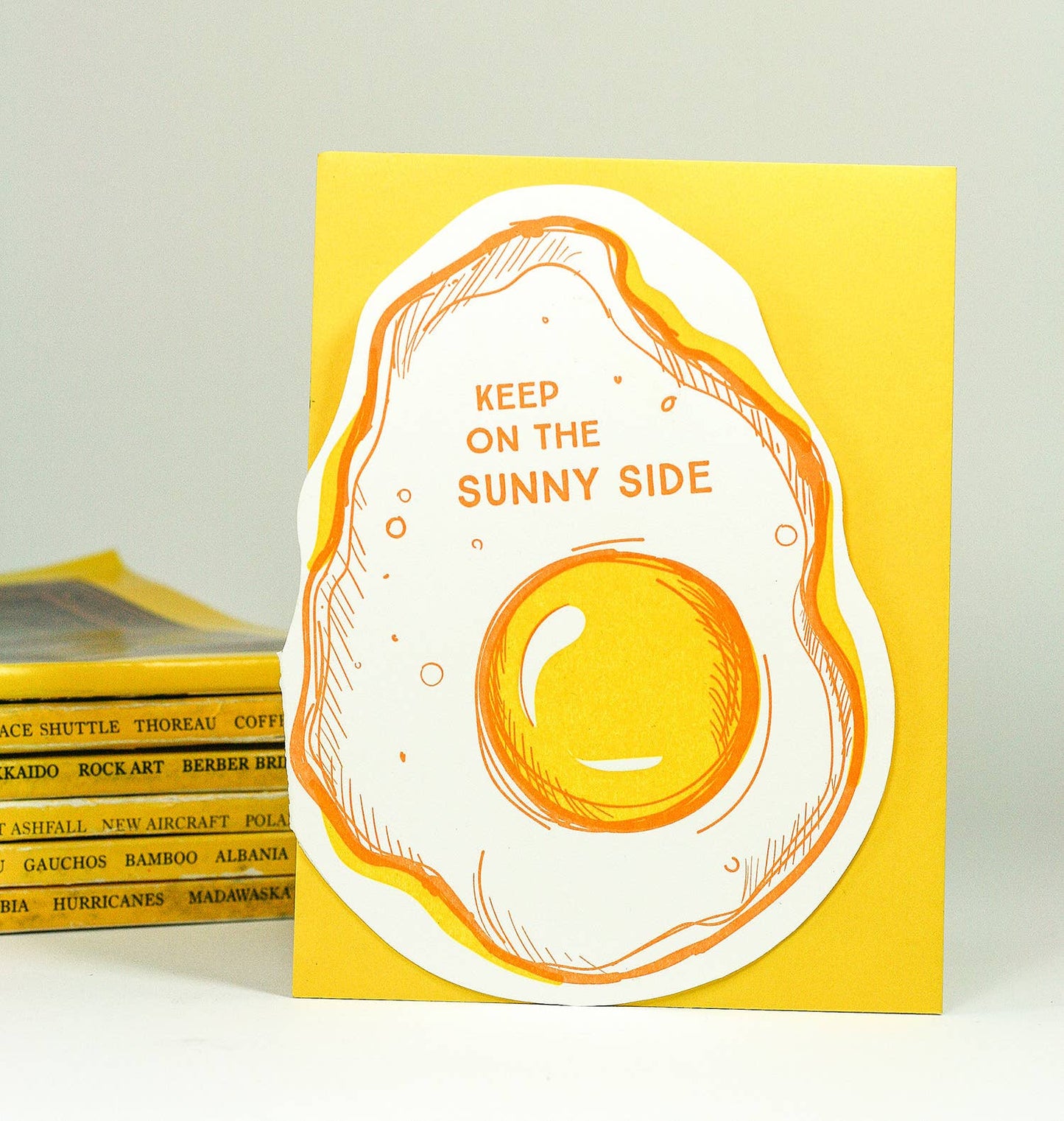 Encouragement Card; Sunny Side Egg