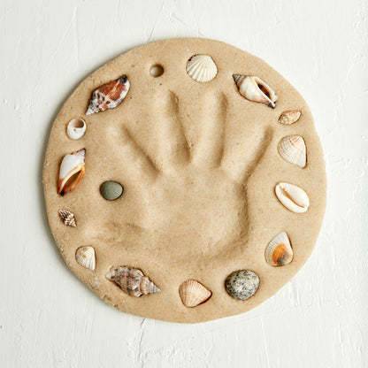 Day at the Beach Kit | Sand Casting Hand & Footprint Keepsake | Elseware Unplug