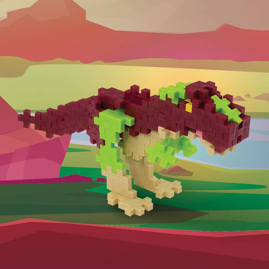 Interlocking Blocks; Tyrannosaurus Rex (With Travel Tube)