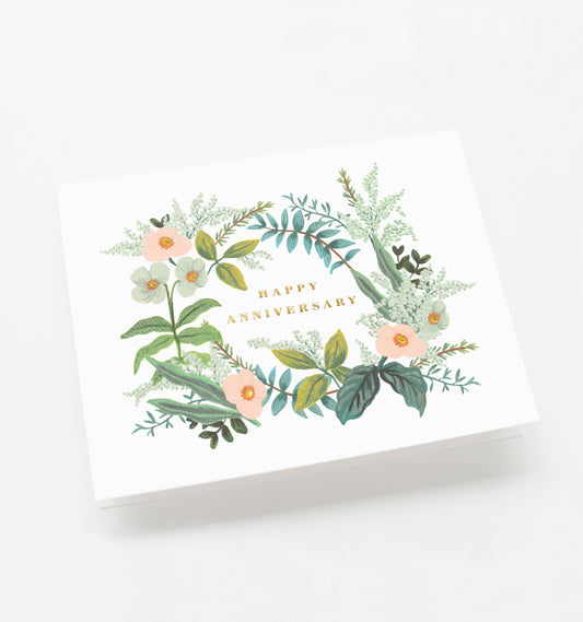 Rifle Paper Co. Anniversary Card; Bouquet