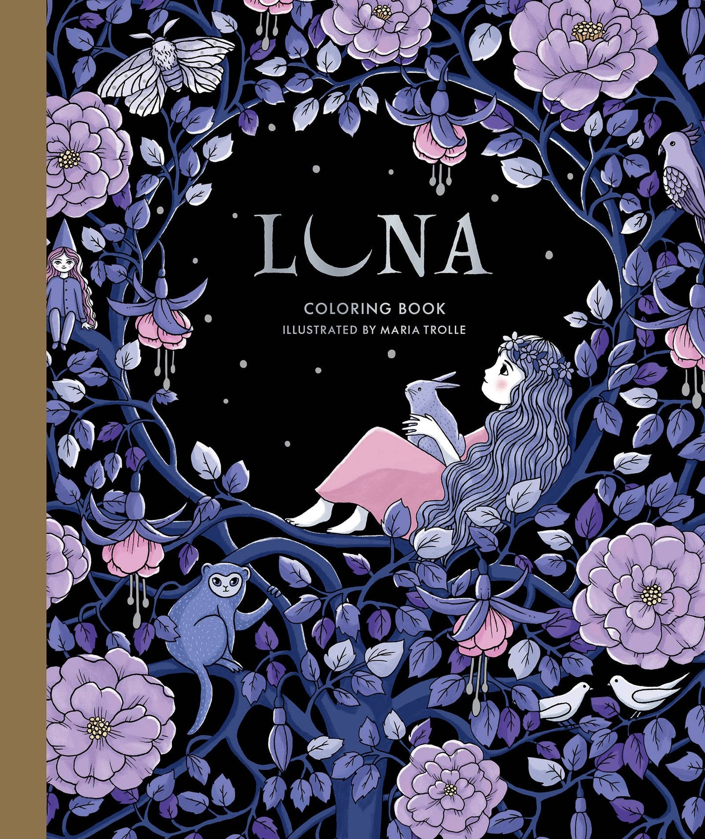 Mature Coloring Book; Luna