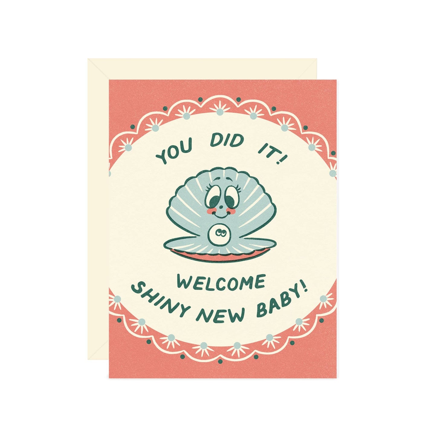 Baby Card; Precious Pearl