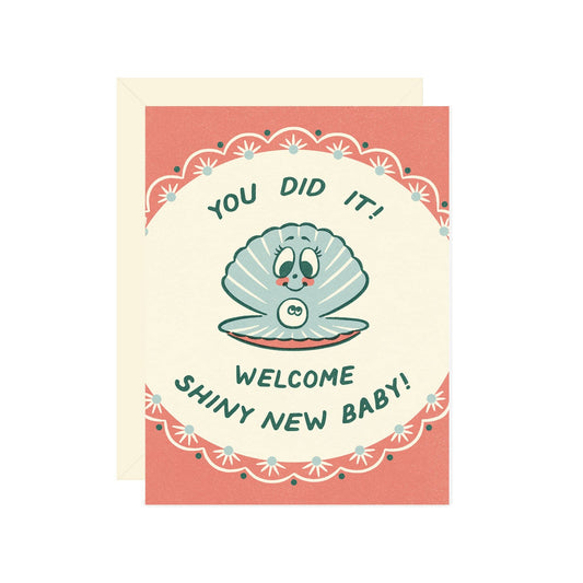 Baby Card; Precious Pearl