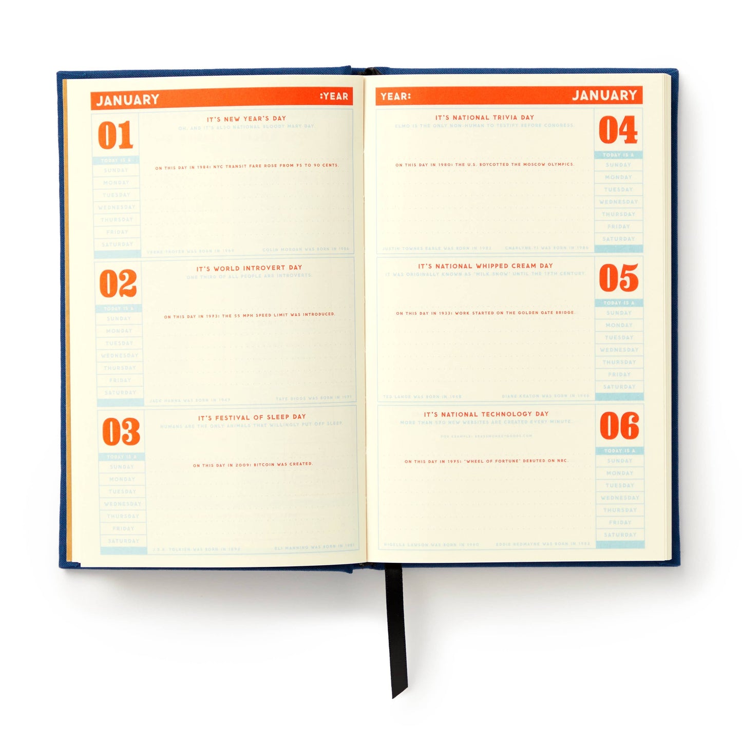 Undated Planner; Things I'll Cancel Later By Brass Monkey