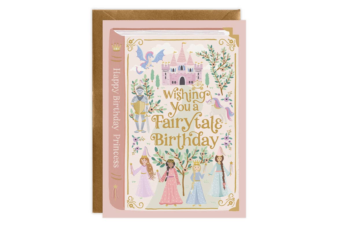 Birthday Card; Fairytale Princess