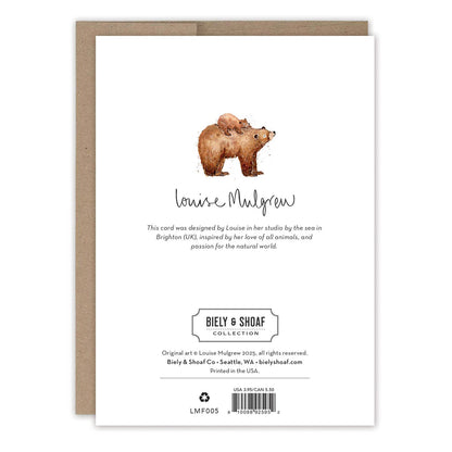 Father's Day Card; Papa Bear