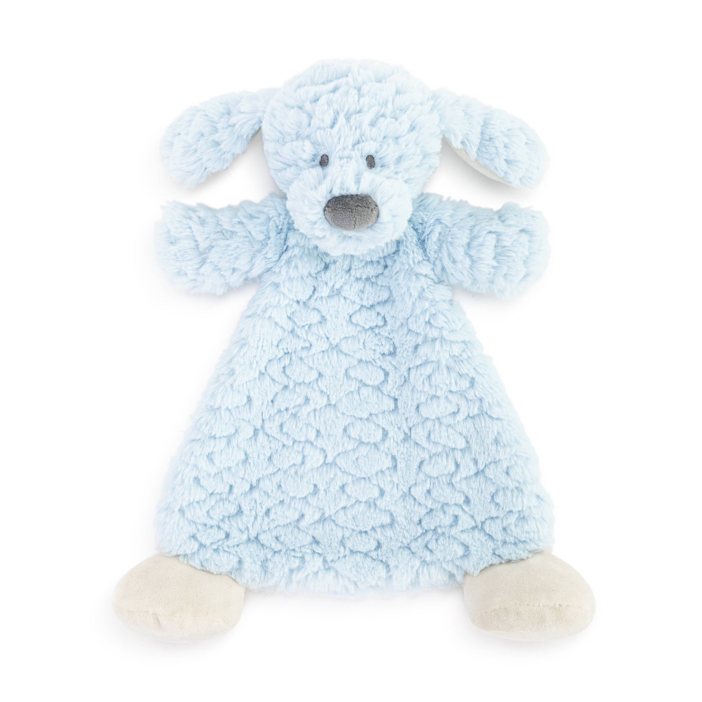 Rattle Blankie; Duke Dog (Light Blue)