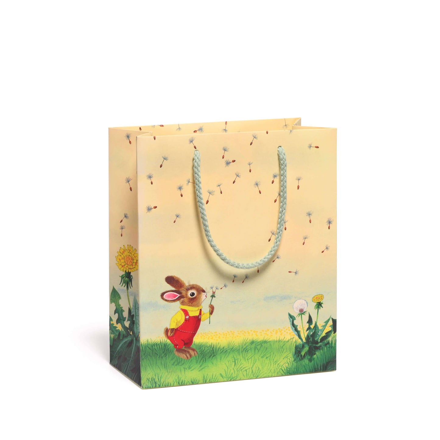 Medium Gift Bag; Richard Scarry Bunny and Dandelion