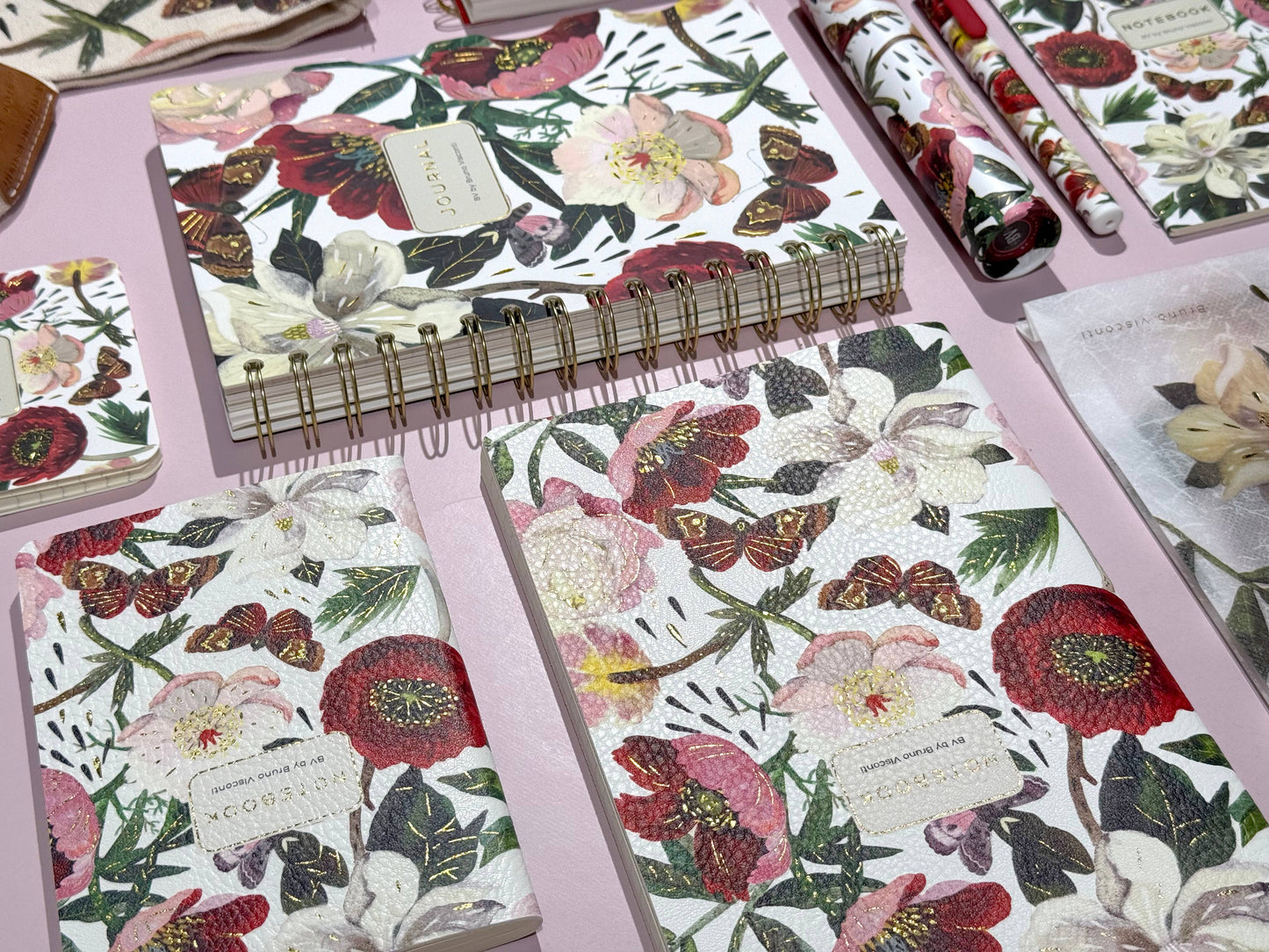 Notebook; Peonies (Size A5)