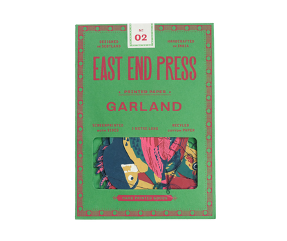 Sewn Garland; Tropical Birds By East End Press