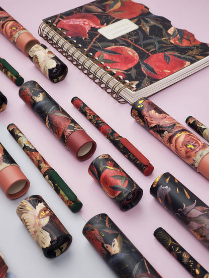 Ballpoint Pen; DreamWrite - Lush Flora Series (Black Ink)