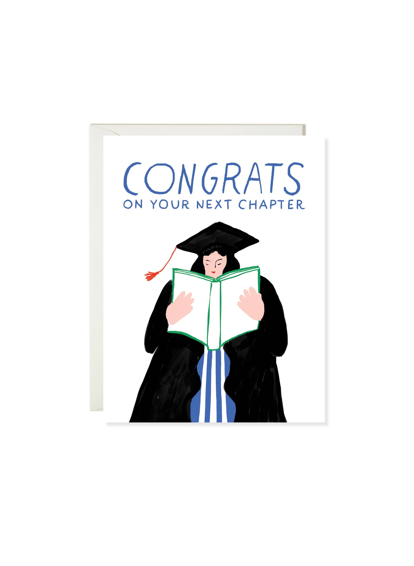 Graduation Card; Next Chapter Grad (Congratulations Graduation Card)