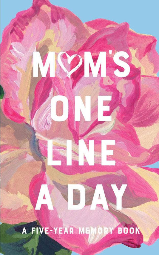 Journal; Mom's Floral One Line a Day
