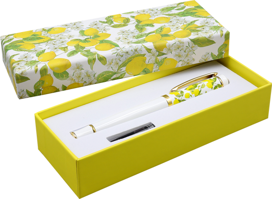 Fountain Pen; Amalfi Lemons (With Ink)