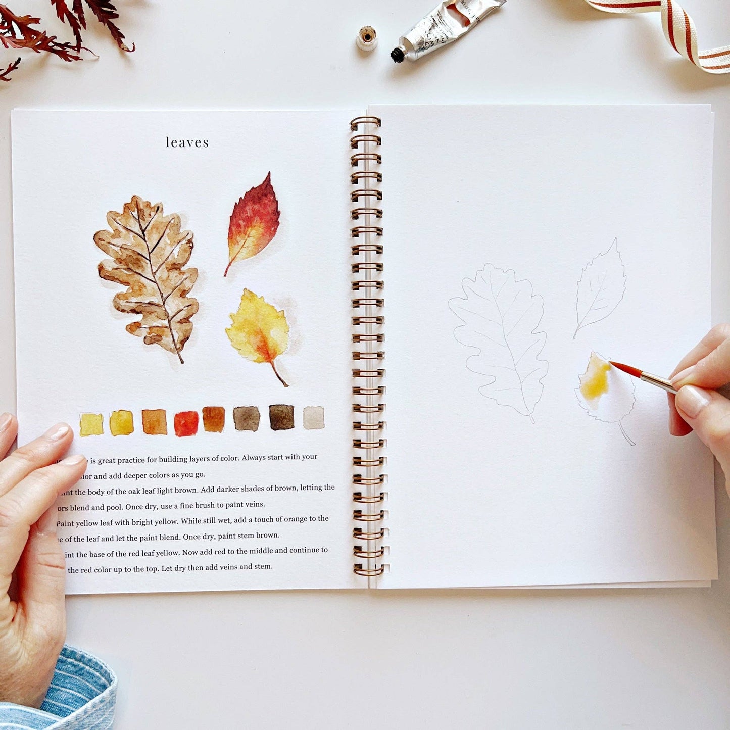 Watercolor Workbook; Autumn By Emily Lex Studio