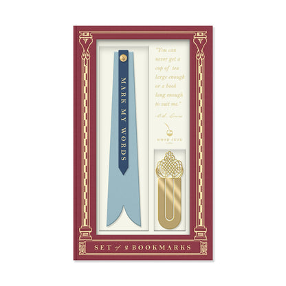 Bookmark Set of 2; Mark My Words