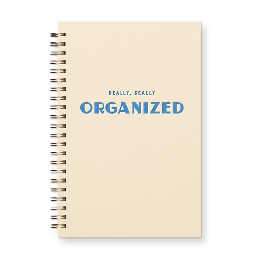 Undated Weekly Planner Journal; Really Really Organized