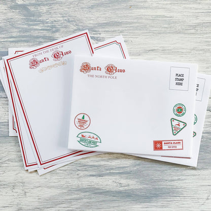 Christmas Writing Kit; Santa Mail Kit