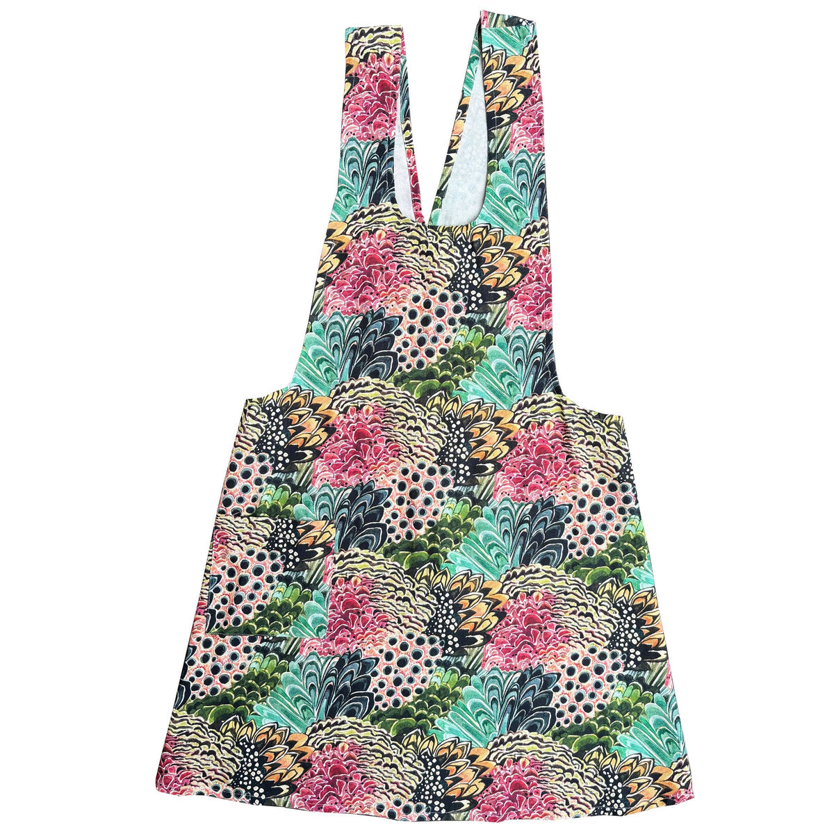 Pinafore Apron; Feathered | Betsy St. Clair