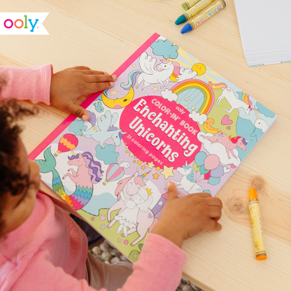 Ooly Color-in' Book: Enchanting Unicorns