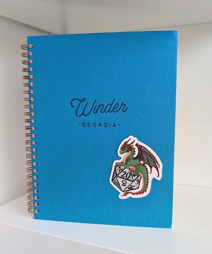 Vinyl Sticker; D&D Dice