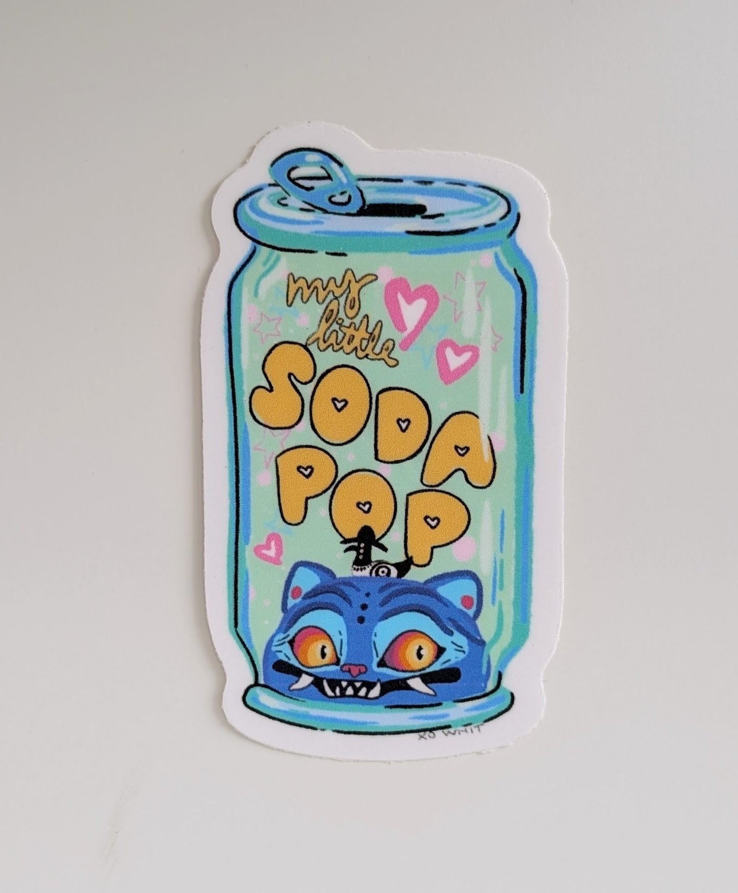 Vinyl Sticker; Saja Boys Soda Pop