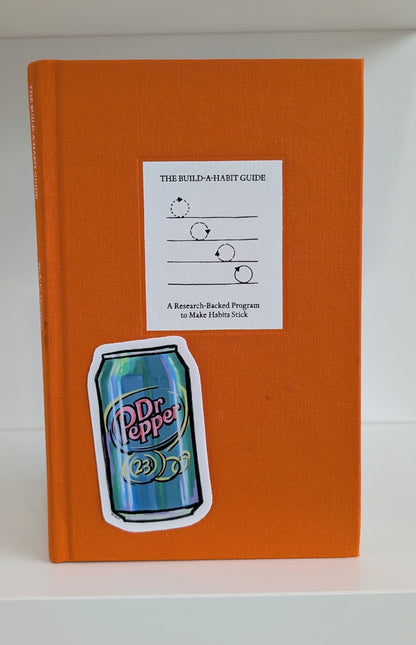 Vinyl Sticker; Dr. Pepper Small