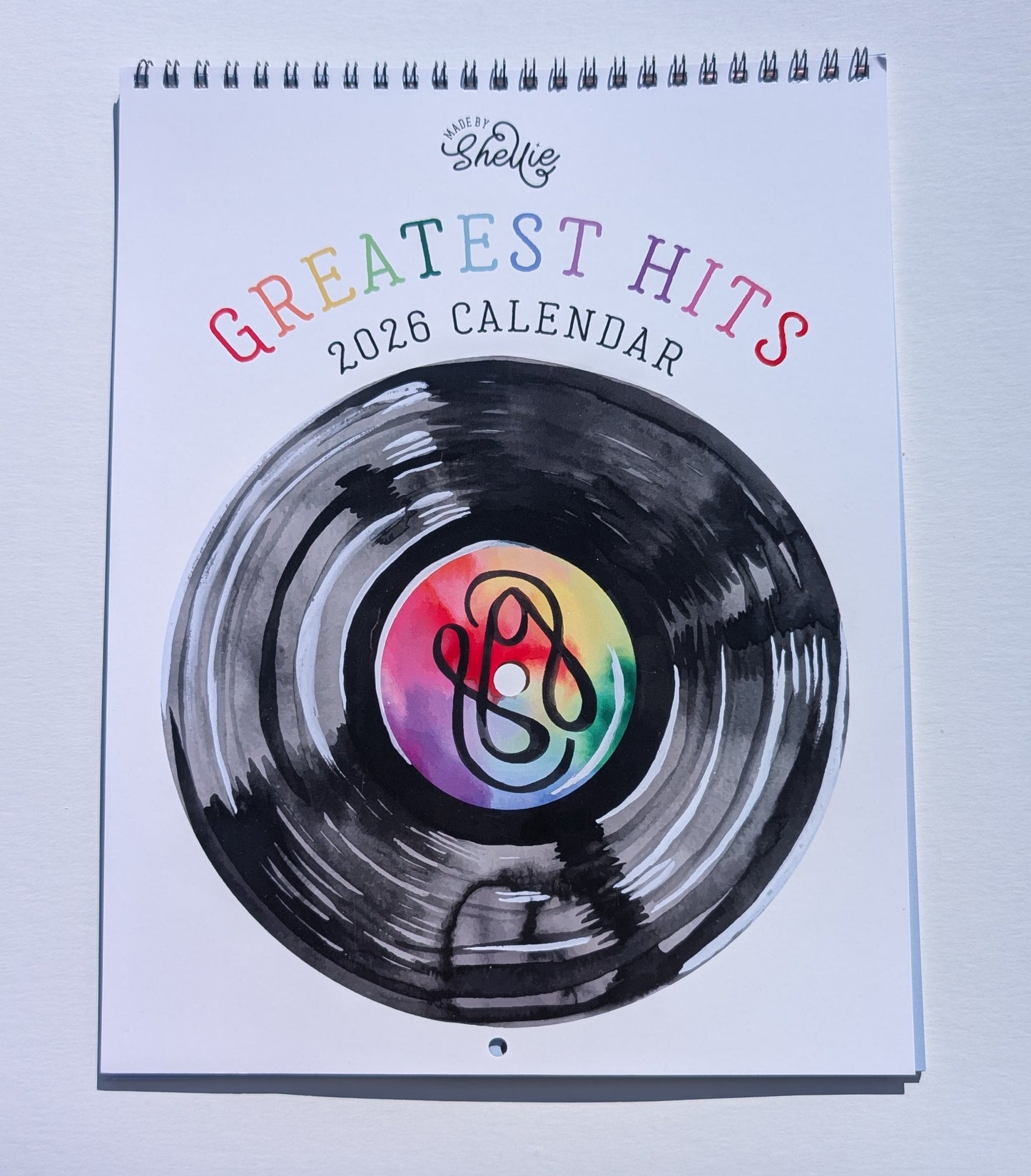 2026 Greatest Hits Calendar - Made By Shellie
